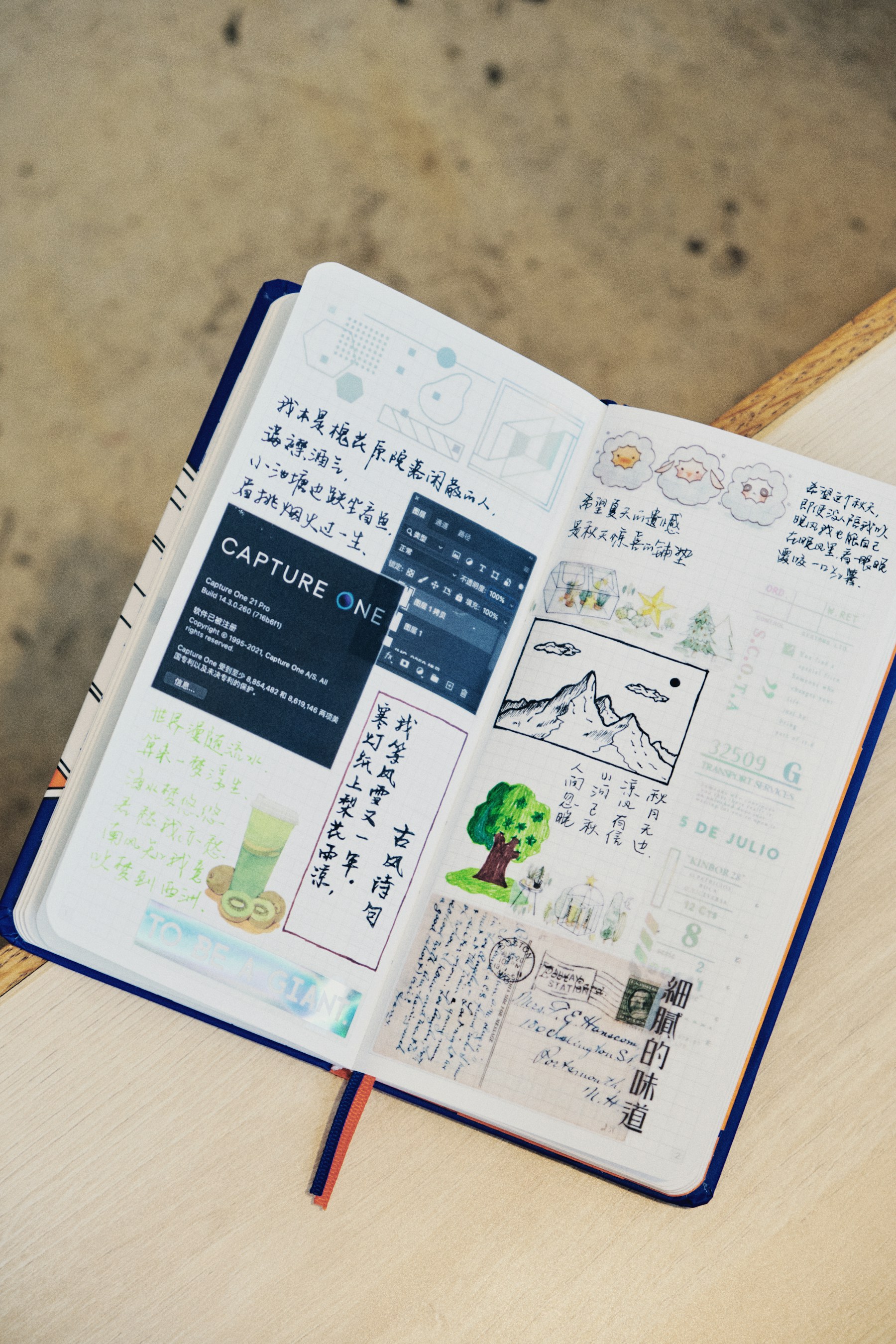 Glossary Cards real-world workspace